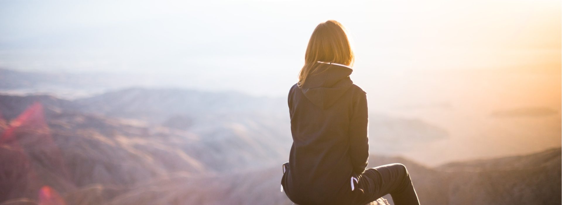 Build Healthy Habits Strengthen like a Pro Runner at the top of a mountain